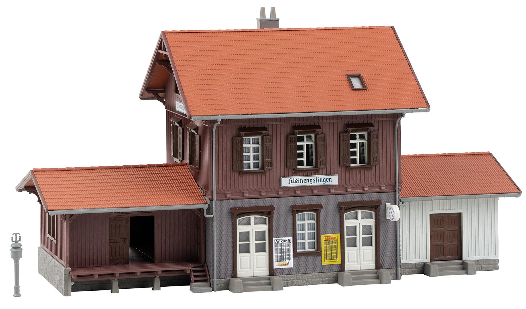 Stazione ferroviaria di Kleinengstingen scala H0 Faller 110133