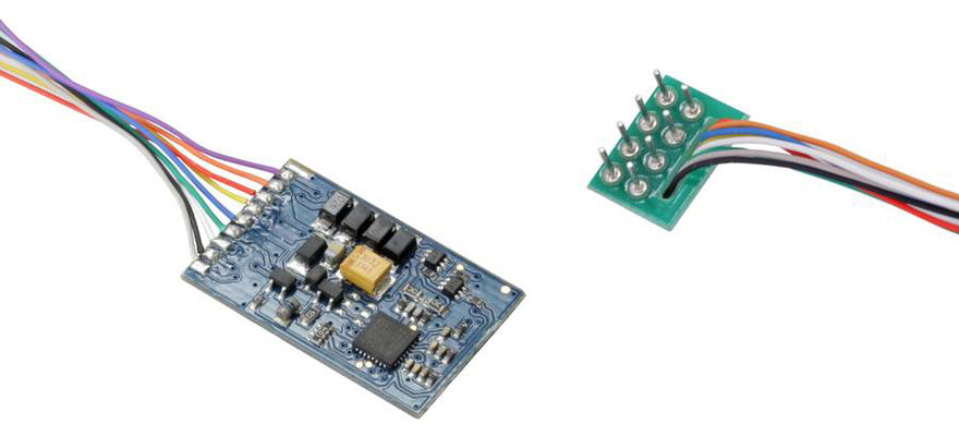 ESU 59020 LokPilot 5 Basic, 8-pin NEM652, Spurweite H0, 0
