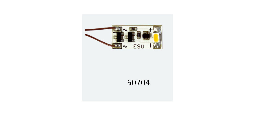 ESU 50704 Scala Neutral Illuminazione interna, cabina di guida, 1 LED, "Bianco caldo"