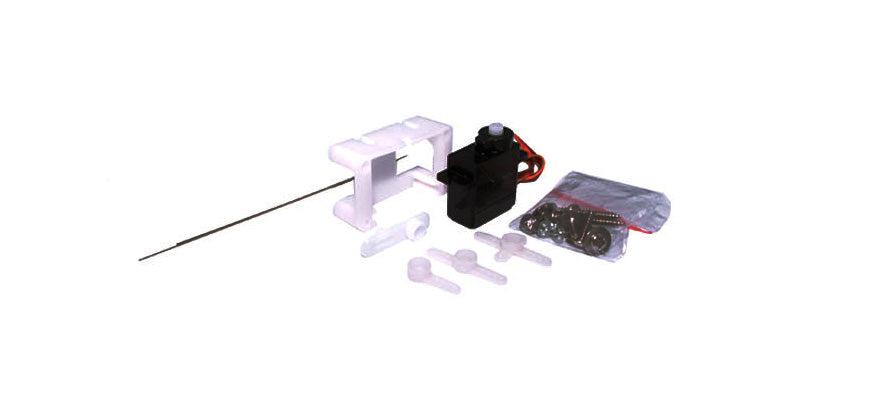 ESU 51804 Scala Neutral Servoazionamento con accessori adatti al decoder SwitchPilot