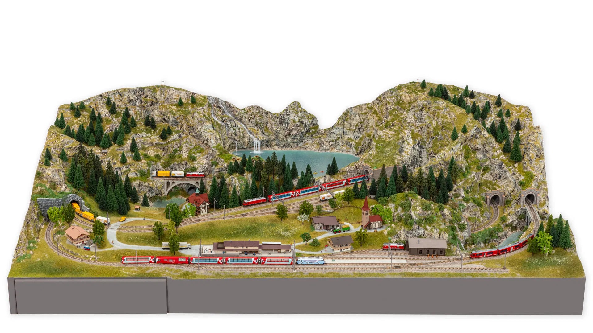 NOCH 53705 easy TRACK Kit di percorso ferroviario Linea ferroviaria dell'Albula